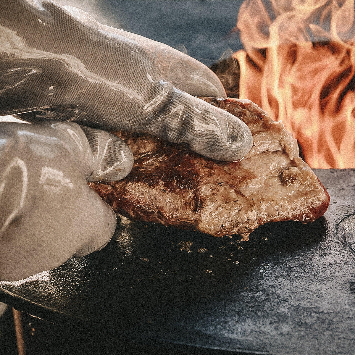 MOESTA HeatPro Gloves - Grillhandschuhe aus Silikon - grau - Image 2